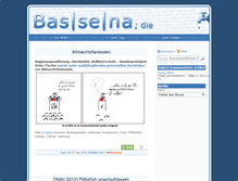 Tablet Screenshot of blog.bassena.org